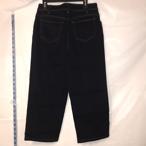 Sz 8 Dark Denim Capri by Alia (Stretchy) 👖👓 - Picture 3 of 4